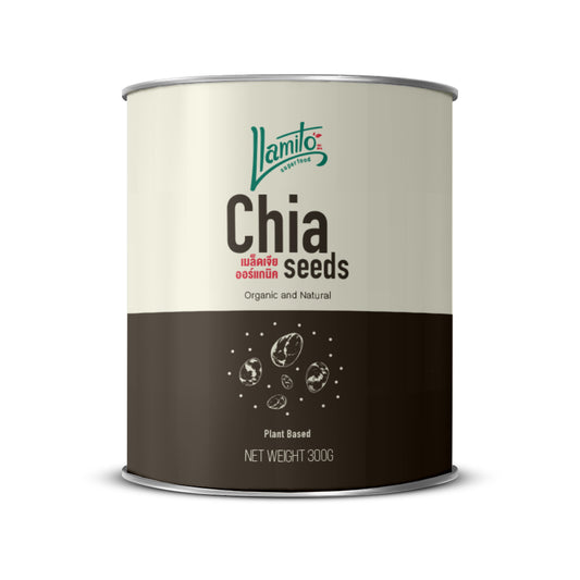 - Llamito เมล็ดเจีย ออร์แกนิค (Organic Chiaseed) ขนาด 300g