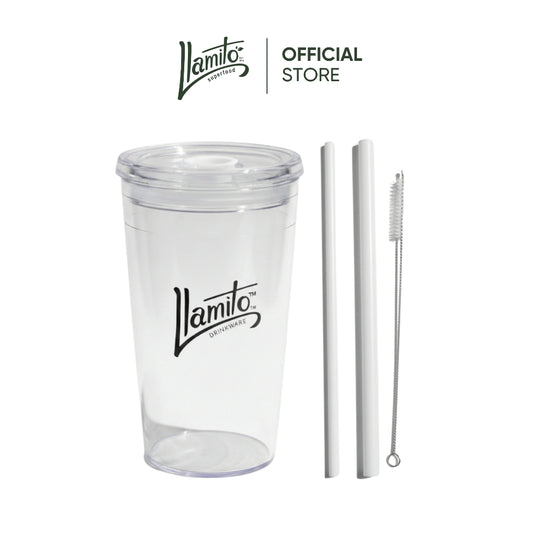 Llamito แก้วน้ำ Tritan ขนาด 16 Oz (Clear Cold Tumbler Tritan 16oz)