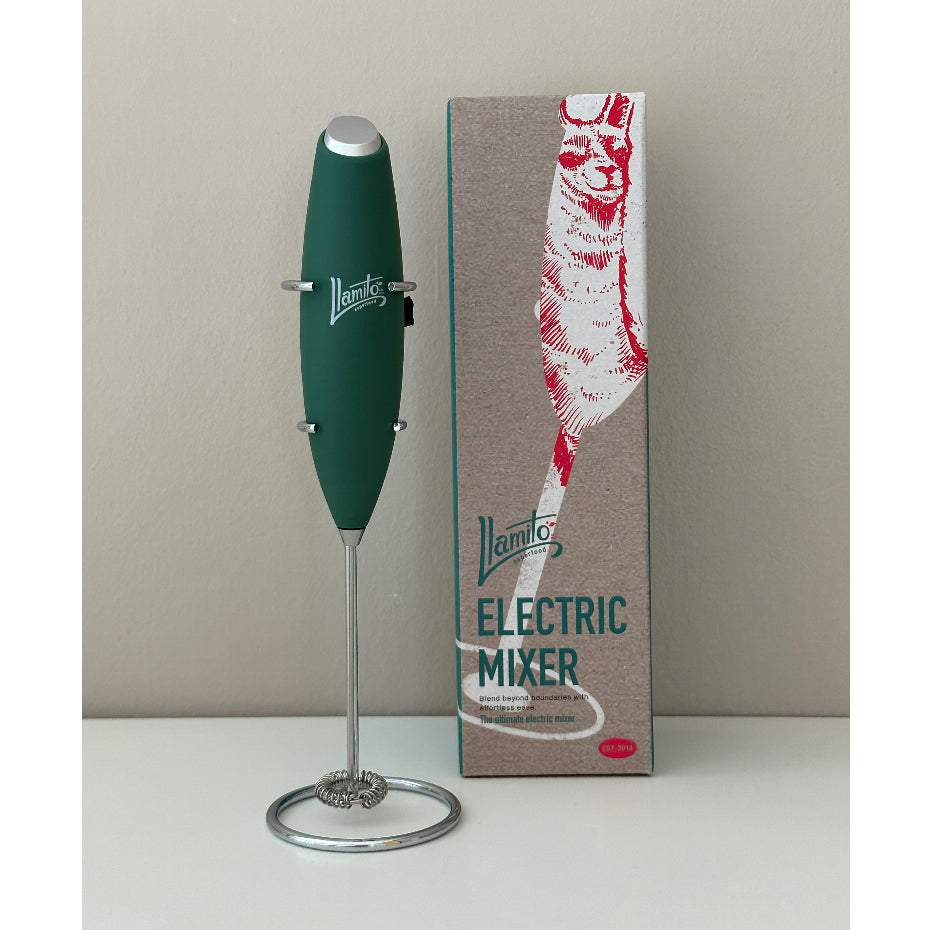 Llamito เครื่องตีฟองนม เครื่องผสมผง Superfood (Llamito Electric Mixer)