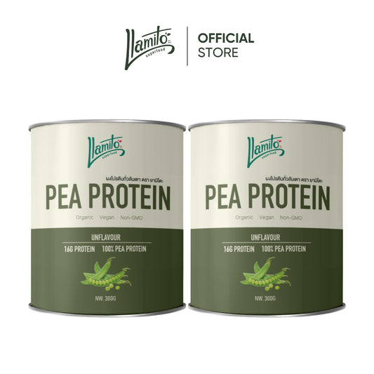 เซ็ตคู่หูโปรตีนถั่วลันเตา สร้างกล้ามเนื้อ (Pea Protein + Pea Protein)