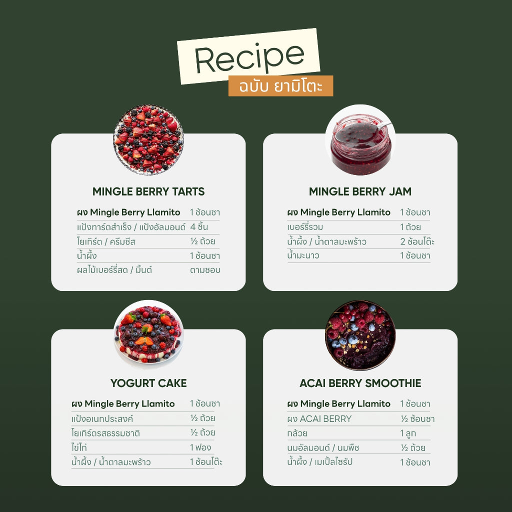 เช็ตคุมน้ำหนัก มิงเกิ้ลเบอร์รี่+ไซเลี่ยมฮัสค์ ( Mingle Berry + Psyllium Husk) แถม ถุงผ้า Canva ใส่กระบอกน้ำ