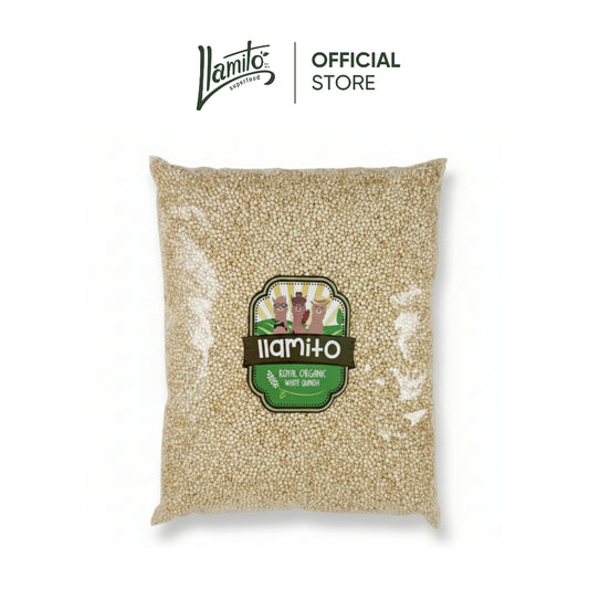 Llamito ควินัวสีขาว ( White Royal Quinoa) ขนาด 900g